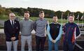 LtoR: Graham Barton (President), Rob Copperthwaite (Stratford on Avon), Jack Malone (Rugby GC), Dan Bardsley (Moor Hall), Fraser Liston (Director of Golf Forest of Arden)
